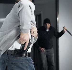 self defense with gun